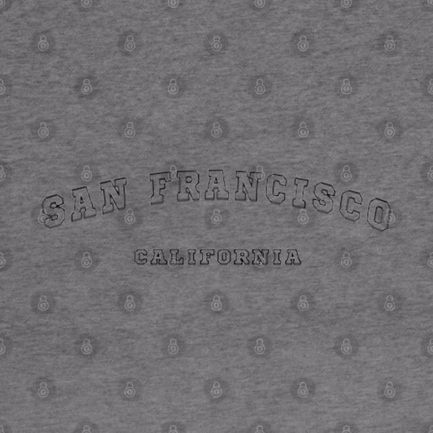 San Francisco California State text by Nyrrra